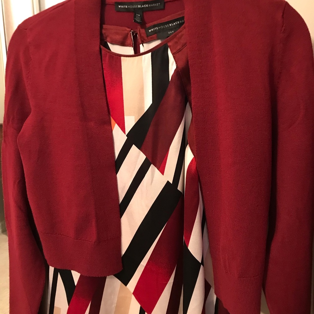 WHBM Silk Halter/sleeveless